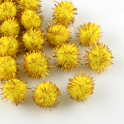 Ручной работы поделок кукла ремесло Pom Pom Pom Pom пряжи шарики AJEW-R046-2.0cm-M-1