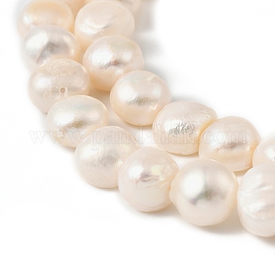 Нити из натурального культивированного пресноводного жемчуга PEAR-P064-19K-03B-1