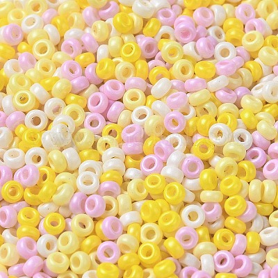 Выпечка краска стеклянные бусины SEED-P006-03A-14-1