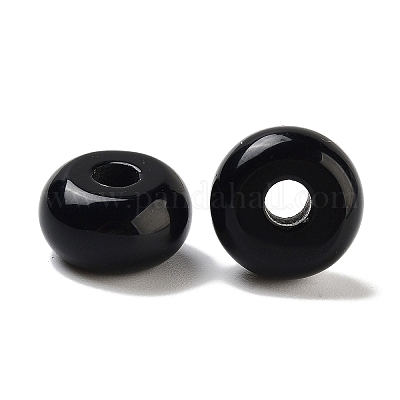 Натуральный обсидиан европейские бусины G-C134-04A-1