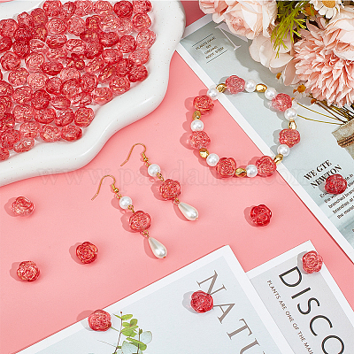 100 шт. Прозрачные стеклянные бусины GLAA-SP0001-17-1