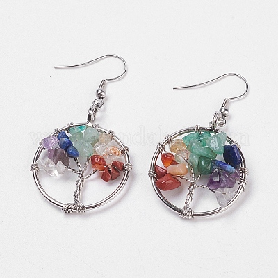 Чакра ювелирные изделия EJEW-JE02758-1