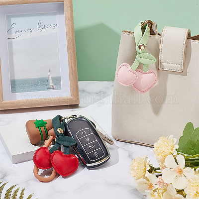 2 шт. 2 цвета искусственная кожа подвесные украшения FIND-NB0005-31-1