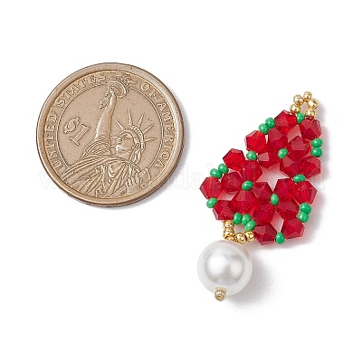 Бисер бисерные подвески PALLOY-MZ00364-01-1