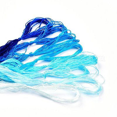 Настоящие шелковые нитки для вышивки OCOR-D012-01L-1