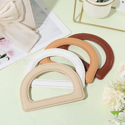 D-образные ручки из искусственной кожи для сумок FIND-WH20016-11B-1