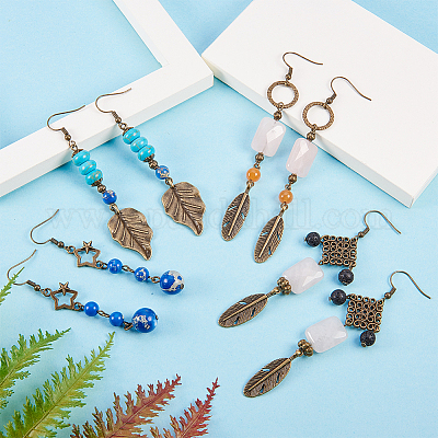 DIY серьги решений DIY-SC0005-39AB-1