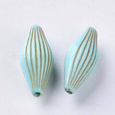 Акриловые бусины&nbsp;X-OACR-S029-104-1