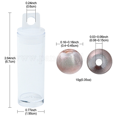 6/0 прозрачное стекло бисер SEED-YW0002-11C-1