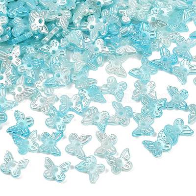 Перламутровые бусины из пластика ABS с имитацией жемчуга KY-P021-04B-03-1