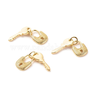 Латунные подвески KK-P208-03G-RS-1