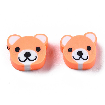 Бусины из полимерной глины  CLAY-S096-004B-1