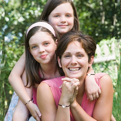 3шт. набор из 3 браслетов в форме сердца из нержавеющей стали 430 JB724A-1