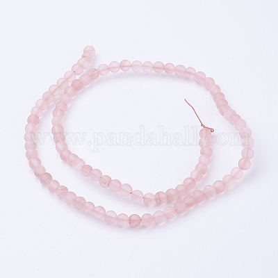 Нити шарик арбуз камень стекло G-G735-44F-4mm-1