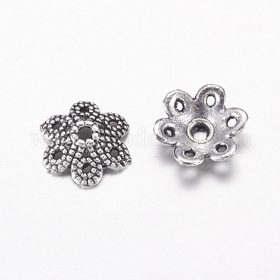 Тибетском стиле сплав шарик крышки LF8947Y-1