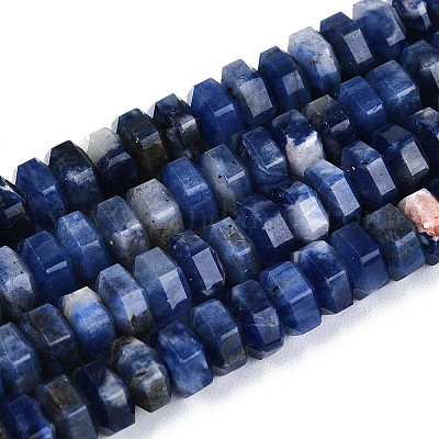 Природный содалит бисер нитей&nbsp;G-N357-14A-03-1