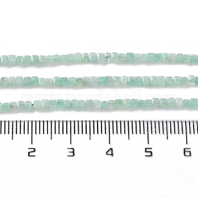 Натуральные изумрудные бисерные пряди G-P514-B01-01-1