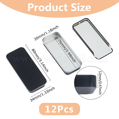 Ящик для хранения слайдов из жести CON-WH0099-24B-02-1