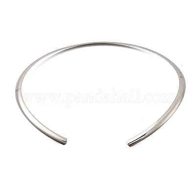 Ожерелье-чокер из нержавеющей стали 202 NJEW-H011-06P-1