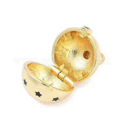 Латунные микропроволочные кубические циркониевые медальоны KK-H203-13G-02-1