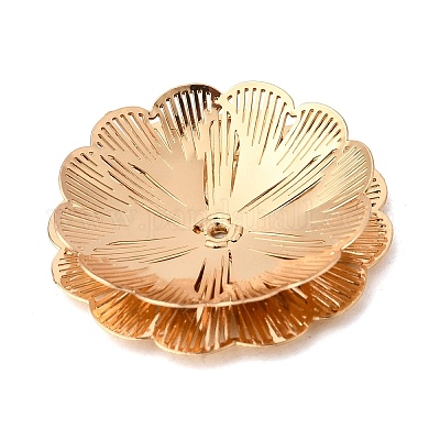 Шапочки и конусы для бусин&nbsp;KK-C167-03E-G-1