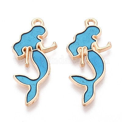 Подвески из эмали и сплава ENAM-N054-021A-1