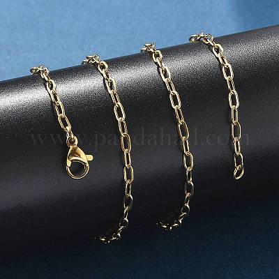 Ожерелья из цепей из нержавеющей стали 304 MAK-L015-35A-1