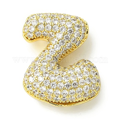 Стойки обшивки латунь кубического циркония подвески KK-S378-02G-Z-1