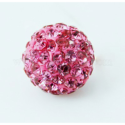 Perles de strass en argile polymère&nbsp;RB-H284-8MM-209-A-1