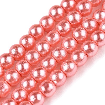 Cuire de la peinture en verre perles brins&nbsp;HY-Q003-3mm-77-A-1
