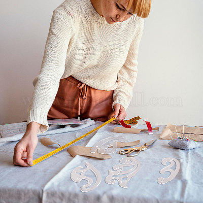 5шт 5 стиля акриловый шаблон для рисования измерительная линейка набор TOOL-WH0243-001-1