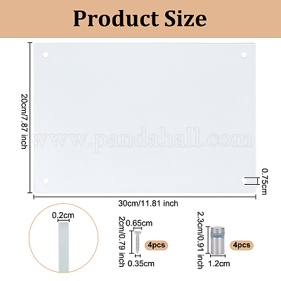 Разделочная доска из закаленного стекла с теплопередачей DIY-WH0349-389A-1