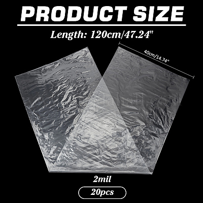 Полиэтиленовые упаковочные пакеты AJEW-WR0002-76A-1