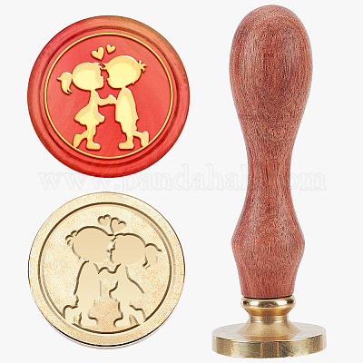 ワックスシーリングスタンプセット シーリングワックススタンプ真鍮製