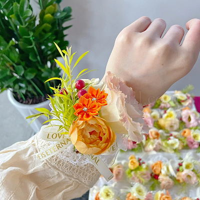 100 шт. 10 цвета полиэстеровый стразы цветок для украшения аппликации своими руками свадьба&nbsp;FIND-SP0004-89-1