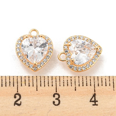 Латунные микро проложить кубического циркония подвески KK-E090-05G-1