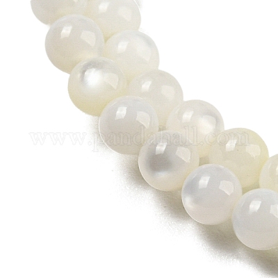 Нити бусин из натуральных пресноводных ракушек BSHE-Z005-02-1