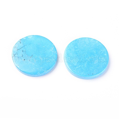 Cabochon Howlite naturale&nbsp;TURQ-L031-032A-1
