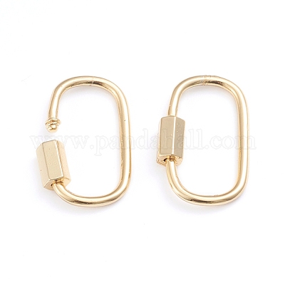 Латунные брелоки с карабином X-ZIRC-I041-05G-1