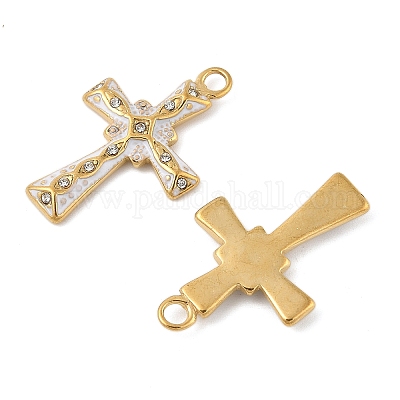 Подвески из нержавеющей стали 304 с эмалью STAS-P380-61G-1