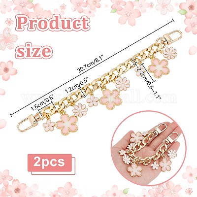 Алюминиевые бордюрные цепи удлинители сумок&nbsp;AJEW-PH01576-1