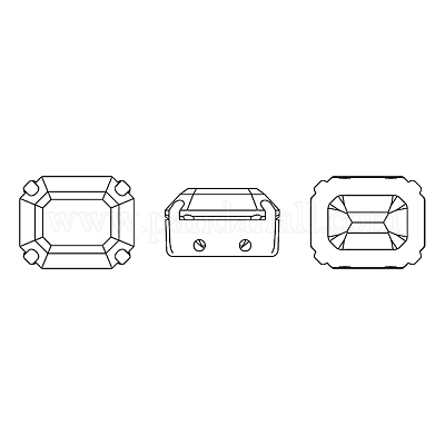 Пришивные чашки preciosa® maxima crystal X-PRC-SC10-00030-200-G-1