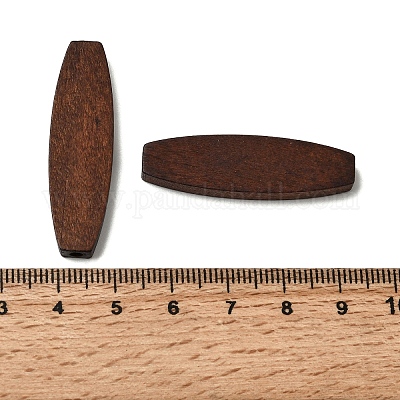 Бусины из натурального дерева шима&nbsp;WOOD-A026-15-1