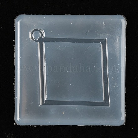 Moules à pendentif en silicone losange X-DIY-R078-17-1