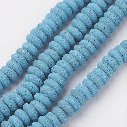 Polymer Clay Bead Strands CLAY-P009-01-1