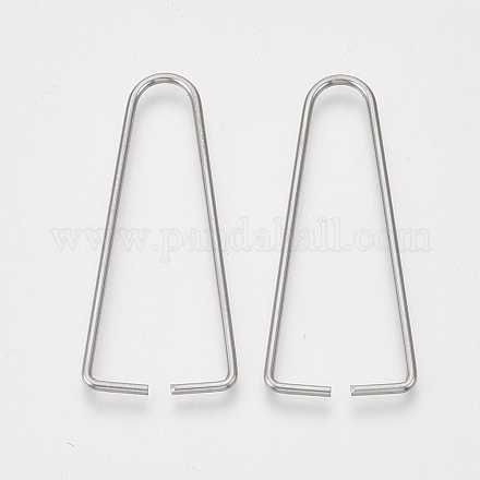 304 Stainless Steel Triangle Rings X-STAS-S079-138B-02-1