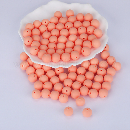 Perles focales rondes en silicone SI-JX0046A-58-1