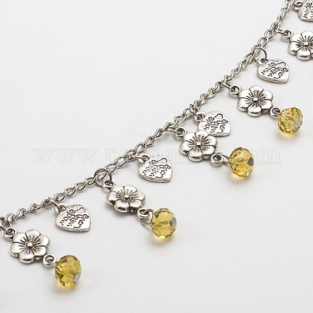 Ручной тибетские цепи стиль для ожерелья браслеты делает AJEW-JB00090-03-1