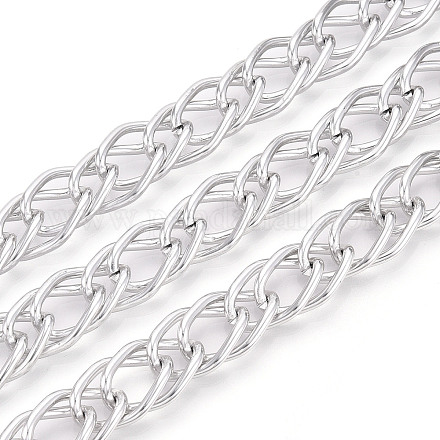 Алюминиевые двухцветные ромбовидные цепи CHA-N004-05P-1