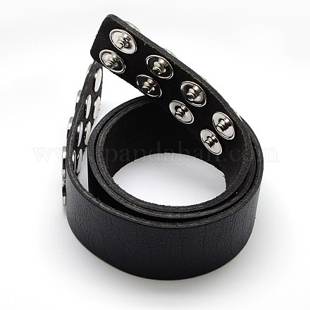 Fashionable Leather Belts AJEW-J018-02-1